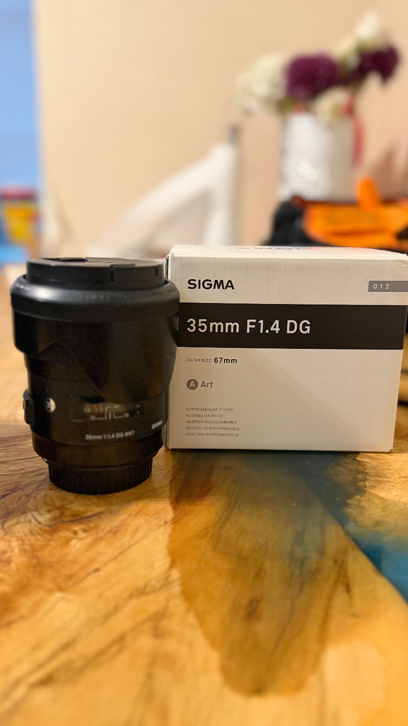Sigma EF 35 f/1.4  art для canon