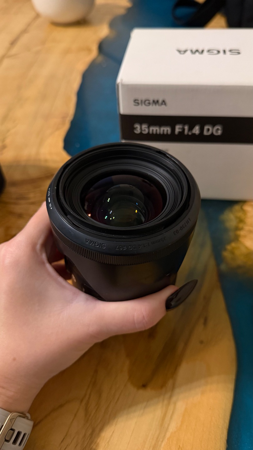 Sigma EF 35 f/1.4  art для canon — фото 2