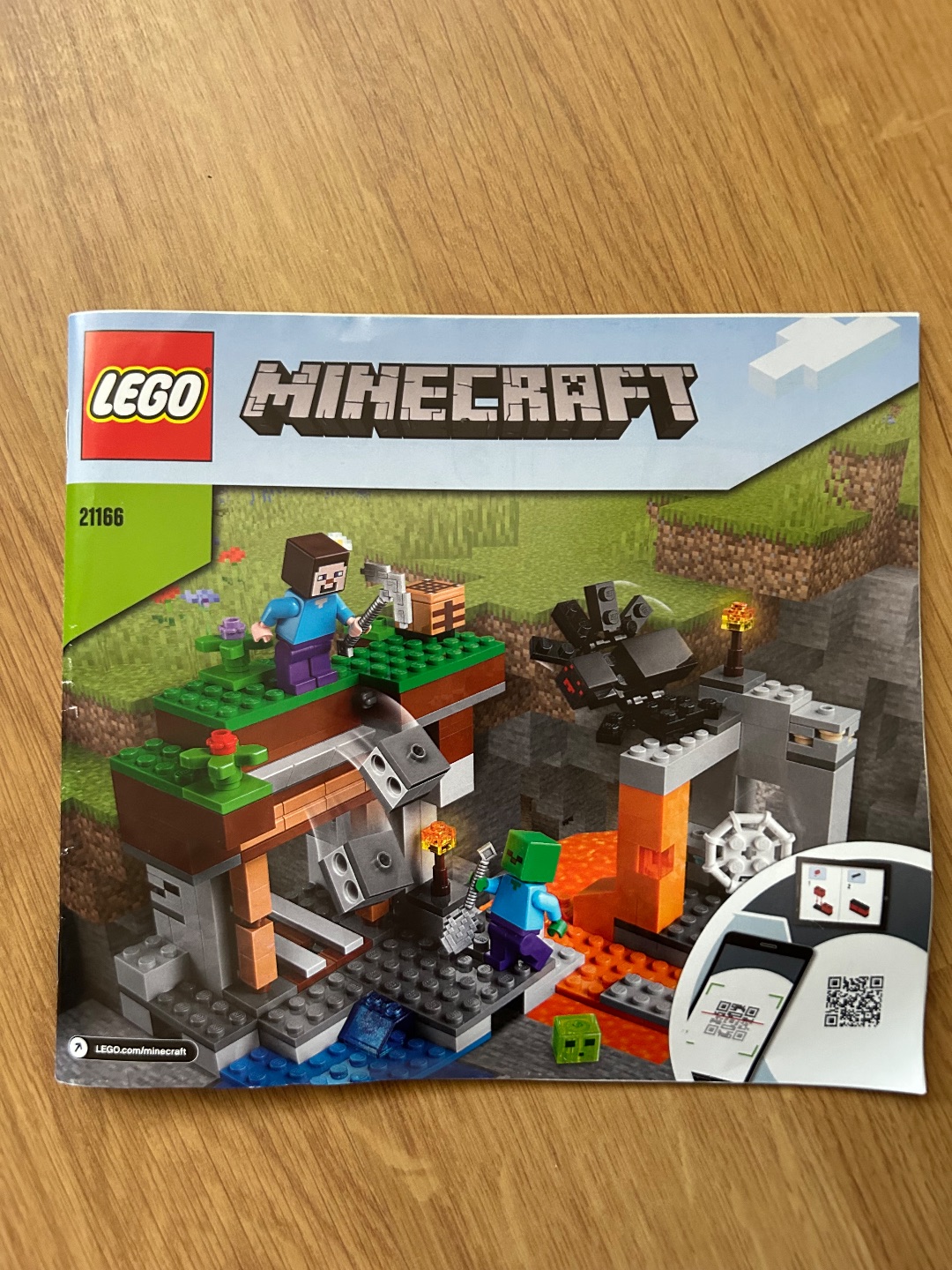 Конструктор LEGO Minecraft Покинута шахта 21166 — фото 2